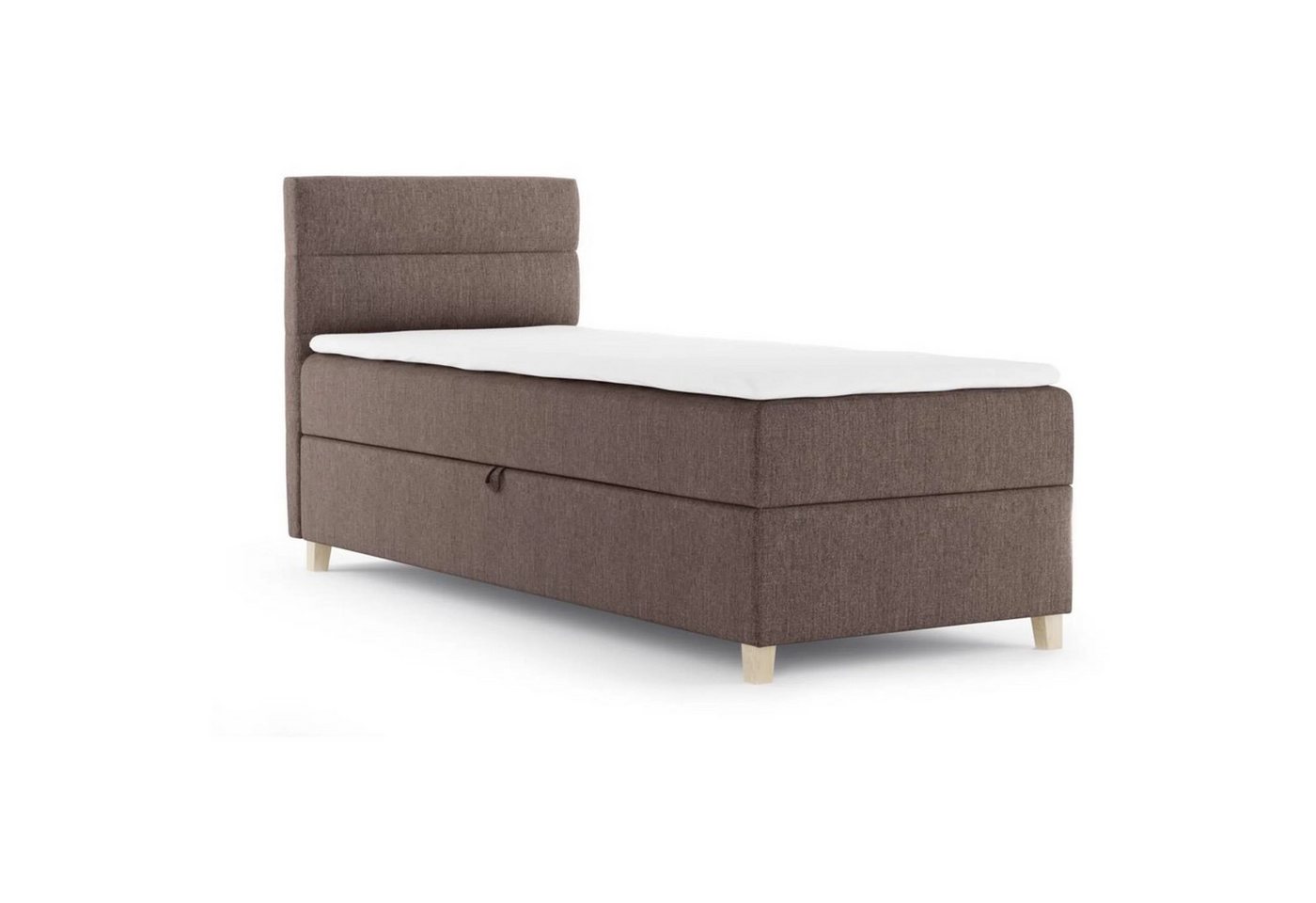 Beautysofa Boxspringbett Velour Bett DONNA MINI mit Matratze, Topper Polsterbett Schlafzimmer Beautysofa Boxspringbett Velour Bett DONNA MINI mit Matratze, Topper Polsterbett Schlafzimmer von Beautysofa