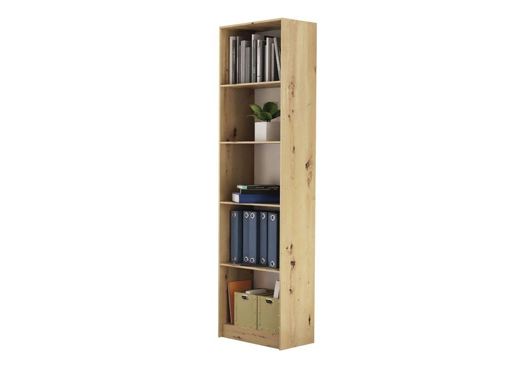 Beautysofa Bücherregal Modernes, geräumiges, stilvolles Bücherregal Onyx, Kanten – aus ABS-Kunststoff, B:40/50/60/T:30/H:182cm Beautysofa Bücherregal Modernes, geräumiges, stilvolles Bücherregal Onyx, Kanten – aus ABS-Kunststoff, B:40/50/60/T:30/H:182cm von Beautysofa