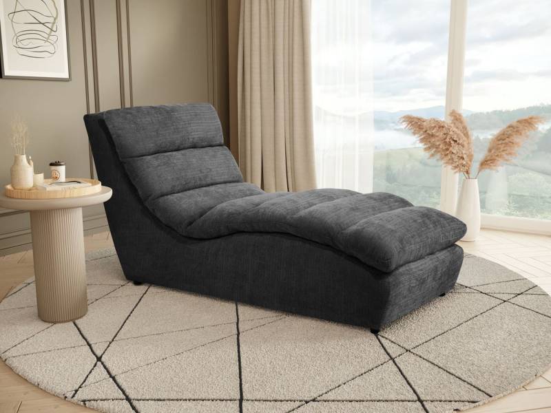 Beautysofa Chaiselongue SAN REMO im Cordstoff, Recamiere, Sofa mit Chaiselongue von Beautysofa