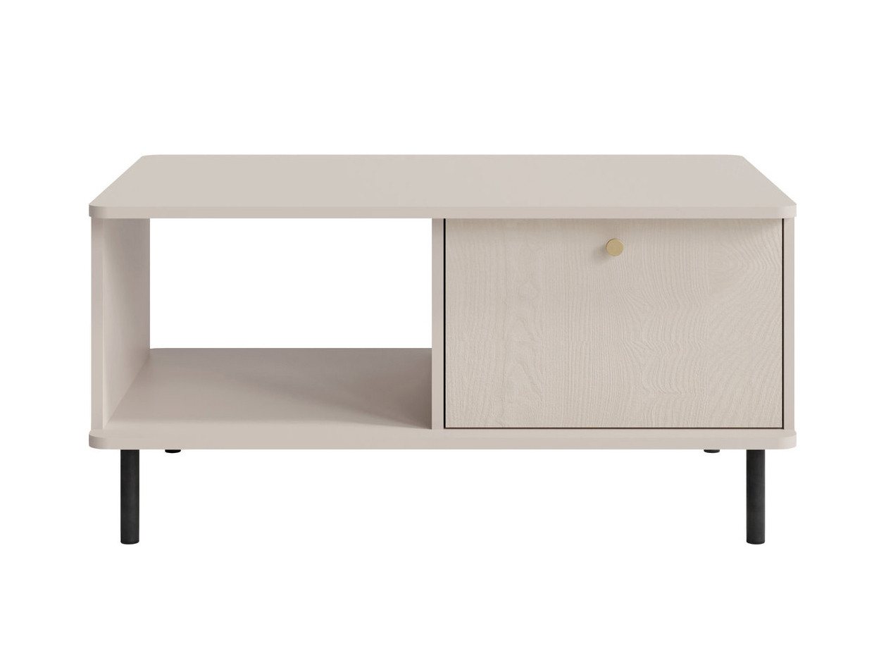 Beautysofa Couchtisch GLORIA mit 1 Schublade (in der Farbe Beige Sand, modern und elegant), Breite: 97 cm von Beautysofa