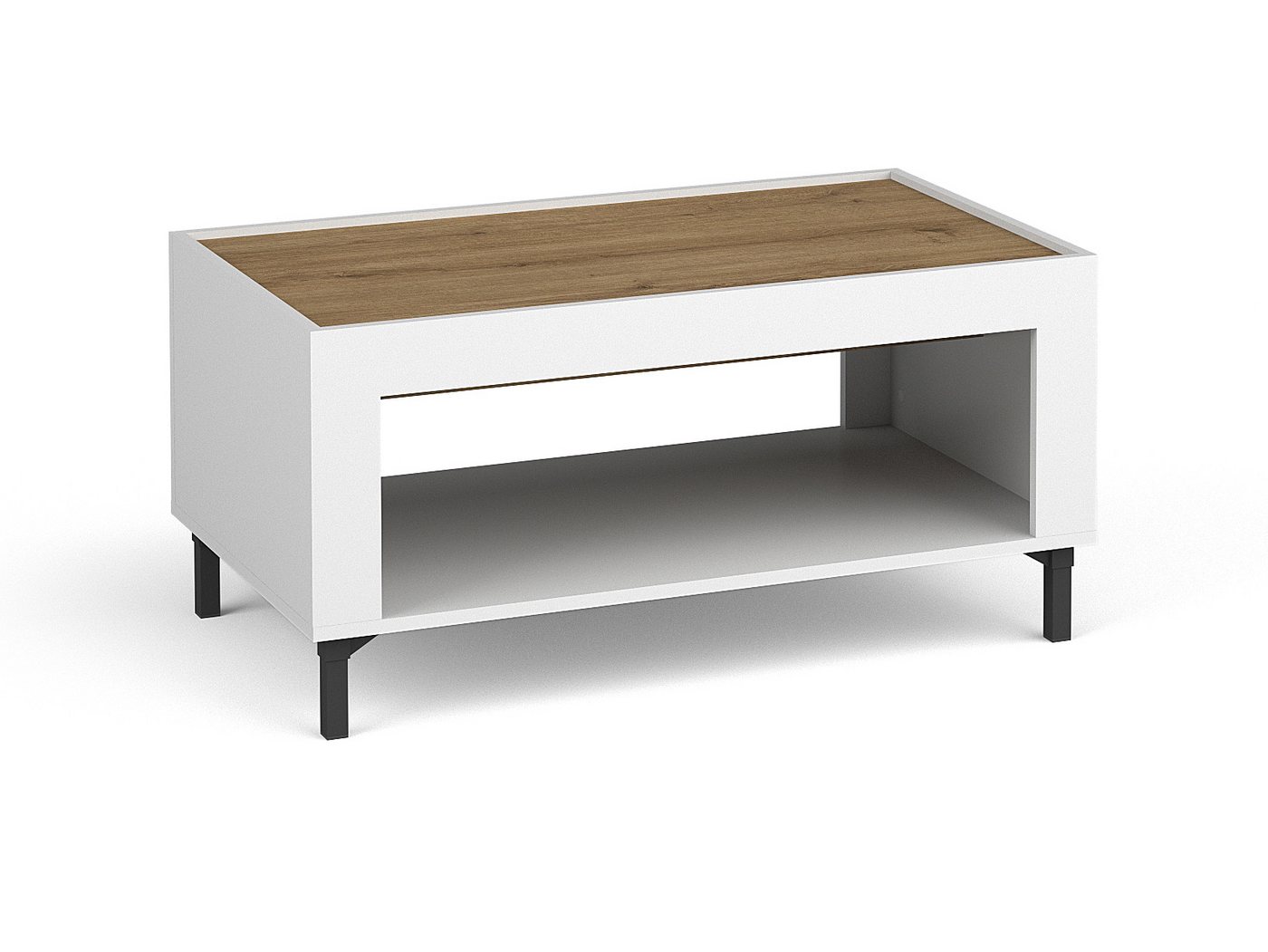 Beautysofa Couchtisch MONTA 97×56 cm (Modernes Design), robust und elegant von Beautysofa