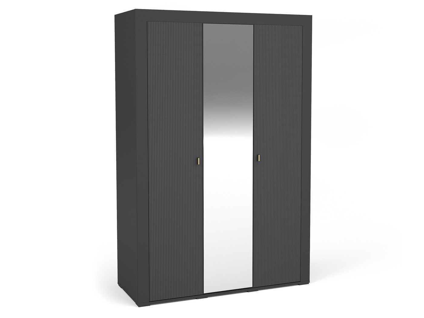 Beautysofa Drehtürenschrank MONTA 3-türig – Modernes Design (Funktionalität und hohe Qualität) Breite: 137 cm von Beautysofa