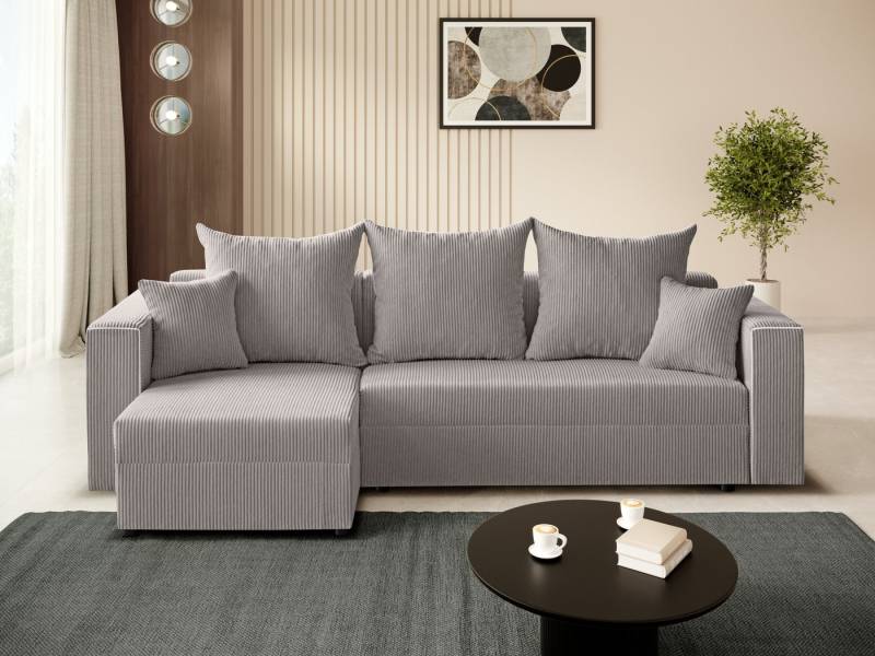 Beautysofa Ecksofa Ecksofa L Hugo – universell, ausklappbar mit Schlaffunktion, mit Bettfunktion und Bettkasten Beautysofa Ecksofa Ecksofa L Hugo – universell, ausklappbar mit Schlaffunktion, mit Bettfunktion und Bettkasten von Beautysofa