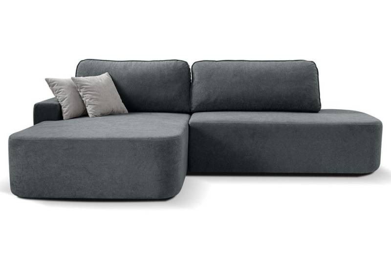 Beautysofa Ecksofa GAVI, mit Schlaffunktion, mit Bettkasten, viele Farbvarianten von Beautysofa