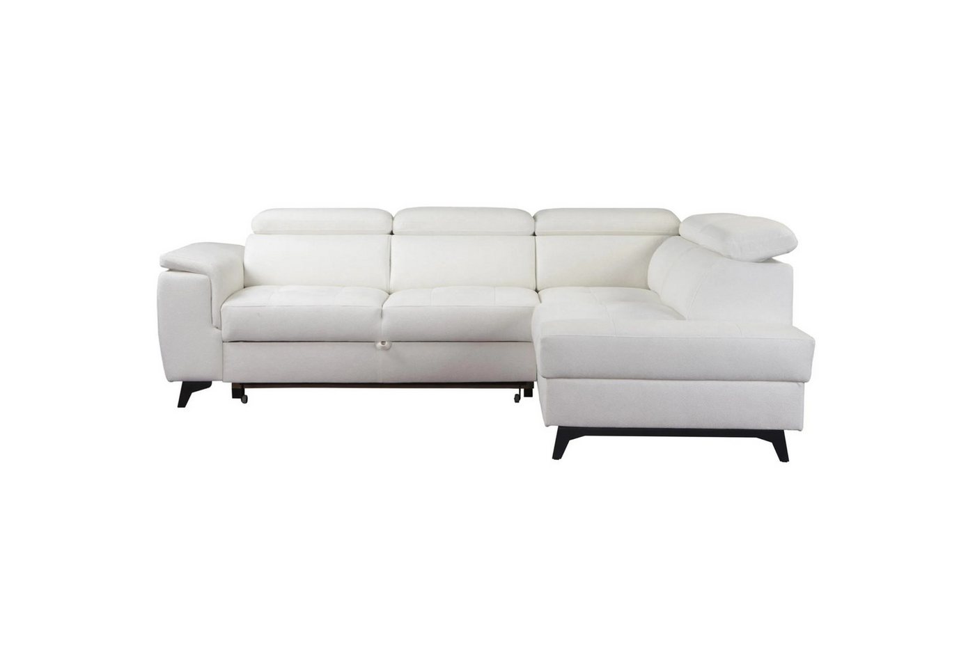 Beautysofa Ecksofa Modernes elegantes stilvolles bequemes Ecksofa ATLAS L, B:270/H:105/T:199cm von Beautysofa