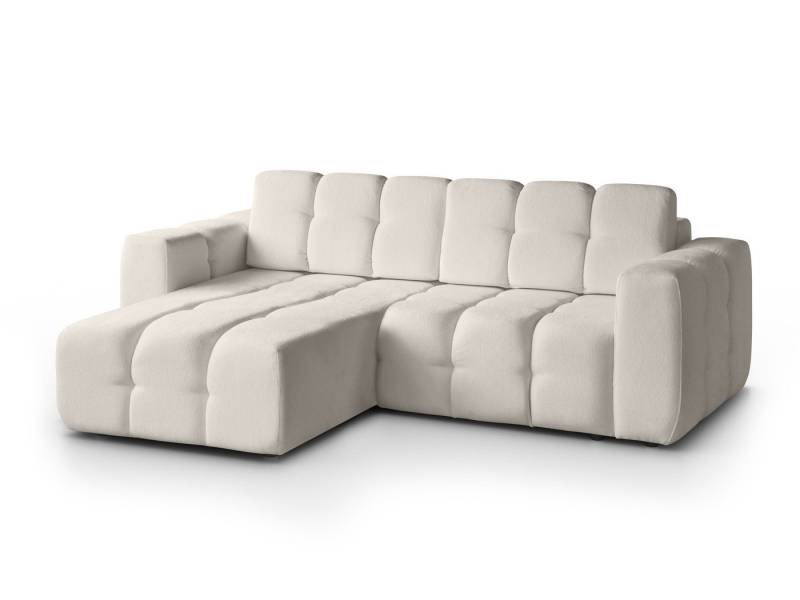 Beautysofa Ecksofa Modernes stilvolles Ecksofa mit großem Schlafbereich BONA, B:240/H:90/T:172cm von Beautysofa