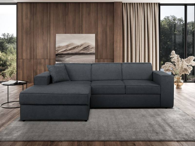 Beautysofa Ecksofa PEDRO L mit oder ohne Schlaffunktion, Auswahl der Seite (links/rechts), stilvoll & bequem für jedes Wohnzimmer von Beautysofa