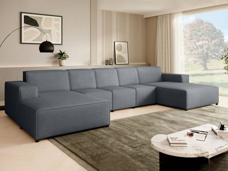 Beautysofa Ecksofa PEDRO U XL, breite Ottomane, Freistehendes Möbel Beautysofa Ecksofa PEDRO U XL, breite Ottomane, Freistehendes Möbel von Beautysofa