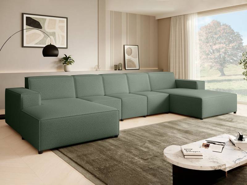 Beautysofa Ecksofa PEDRO U XL, breite Ottomane, Freistehendes Möbel Beautysofa Ecksofa PEDRO U XL, breite Ottomane, Freistehendes Möbel von Beautysofa