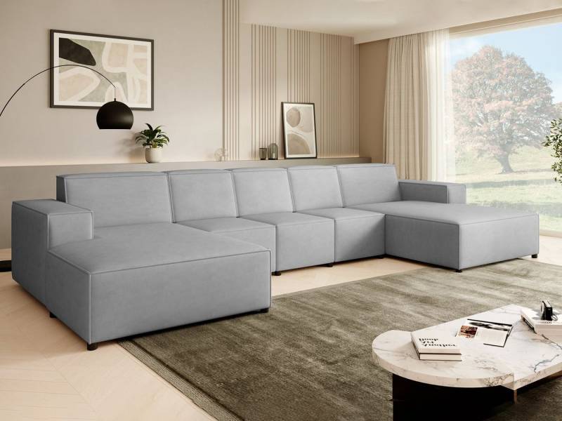 Beautysofa Ecksofa PEDRO U XL, breite Ottomane, Freistehendes Möbel Beautysofa Ecksofa PEDRO U XL, breite Ottomane, Freistehendes Möbel von Beautysofa