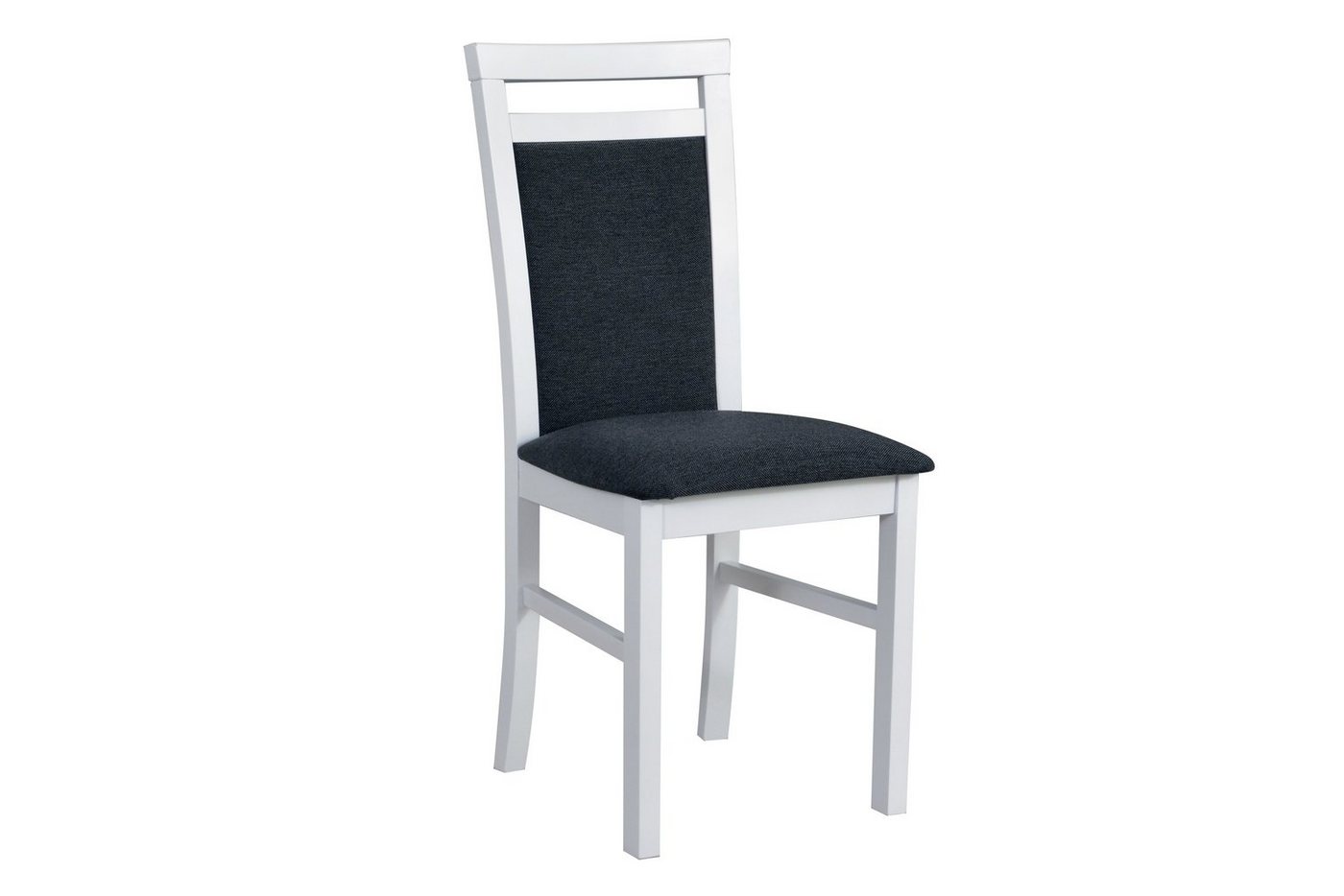 Beautysofa Esszimmerstuhl Bequemer gepolsterter Stuhl mit hoher Rückenlehne MILANO (6 St), Aus massivem Buchenholz von Beautysofa