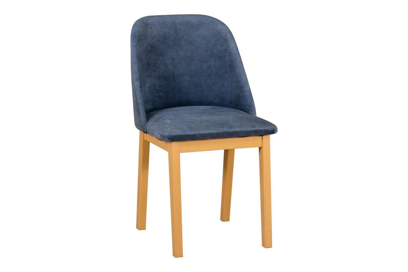 Beautysofa Esszimmerstuhl Stuhl Monti (2 Stk. pro Satz) aus Holz mit gepolstertem Sitz (4 St), Hergestellt aus Holz von Beautysofa