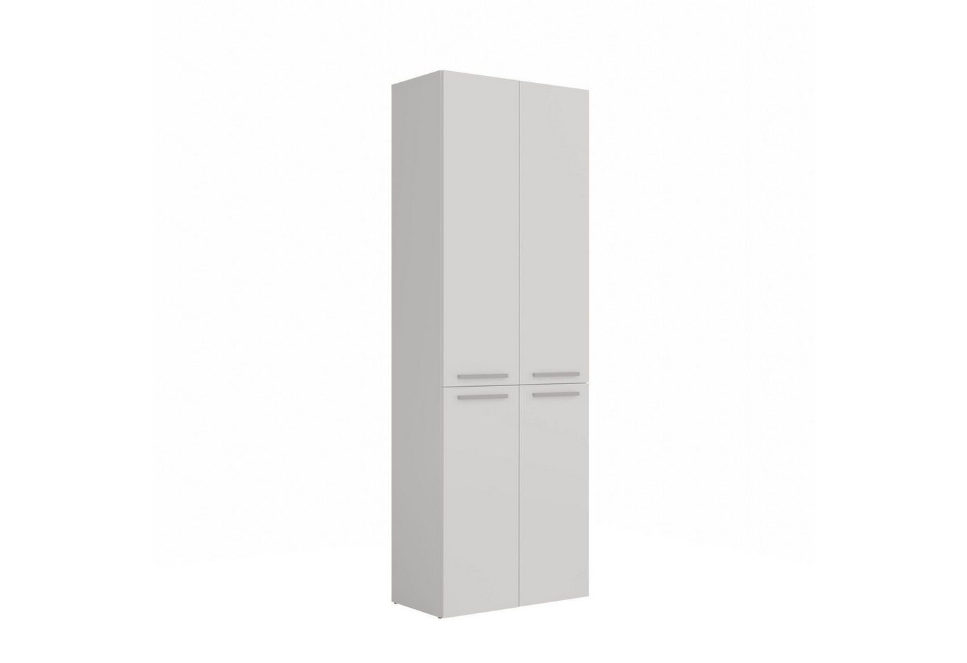 Beautysofa Hochschrank Nolan 1k DD (Badezimmerschrank, Wäscheschrank, Baderegal) Badezimmer mit Wäschkorb von Beautysofa