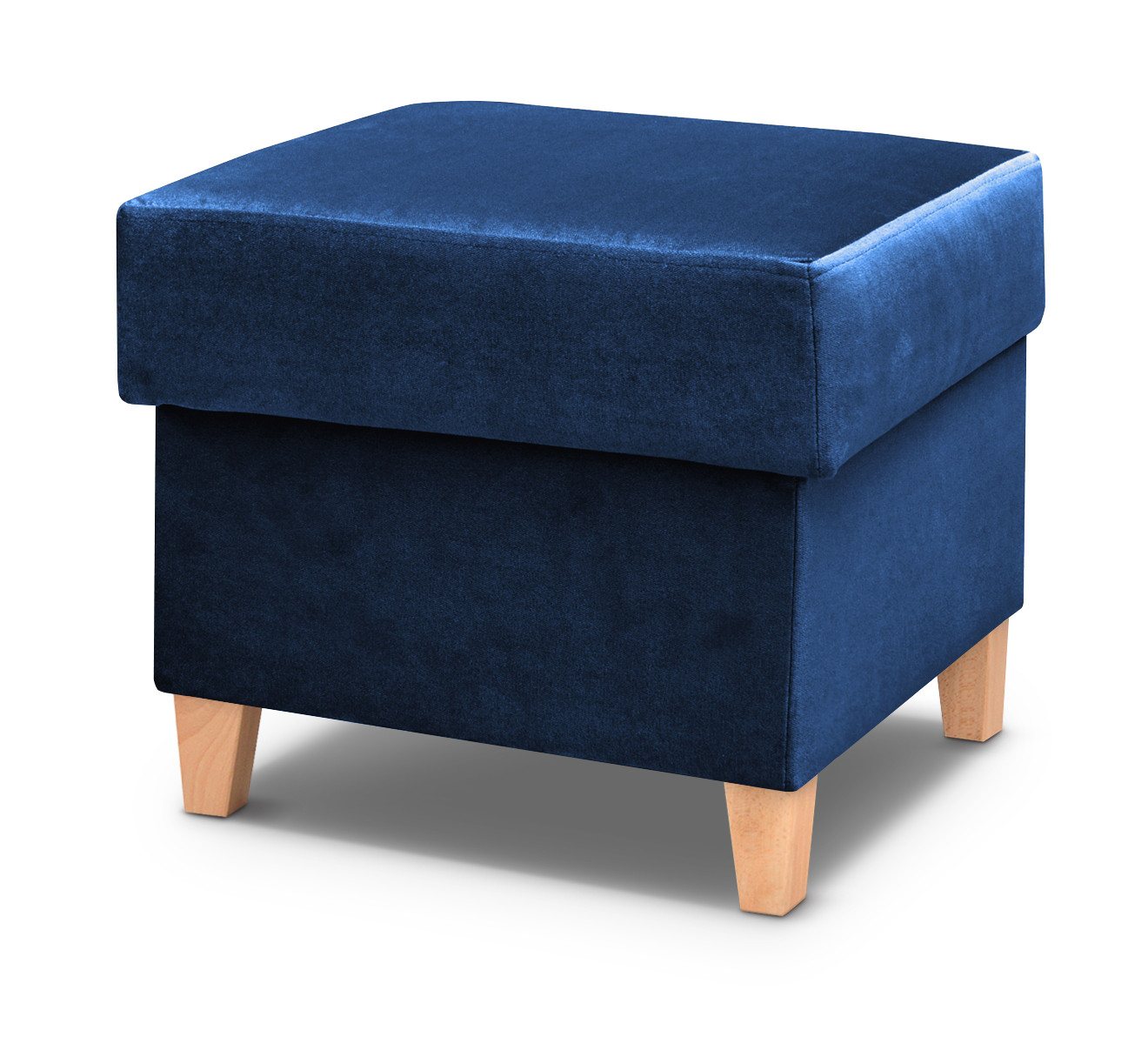 Beautysofa Hocker Moderner Hocker mit Tango-Behälter TANGO (B:50/H:45/T:50cm) von Beautysofa