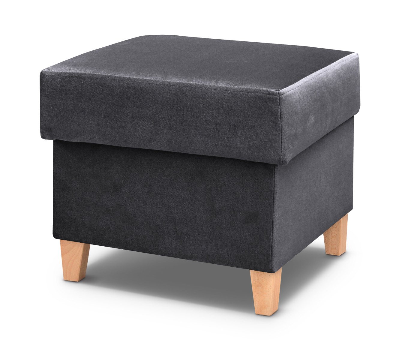 Beautysofa Hocker Moderner Hocker mit Tango-Behälter TANGO (B:50/H:45/T:50cm) von Beautysofa