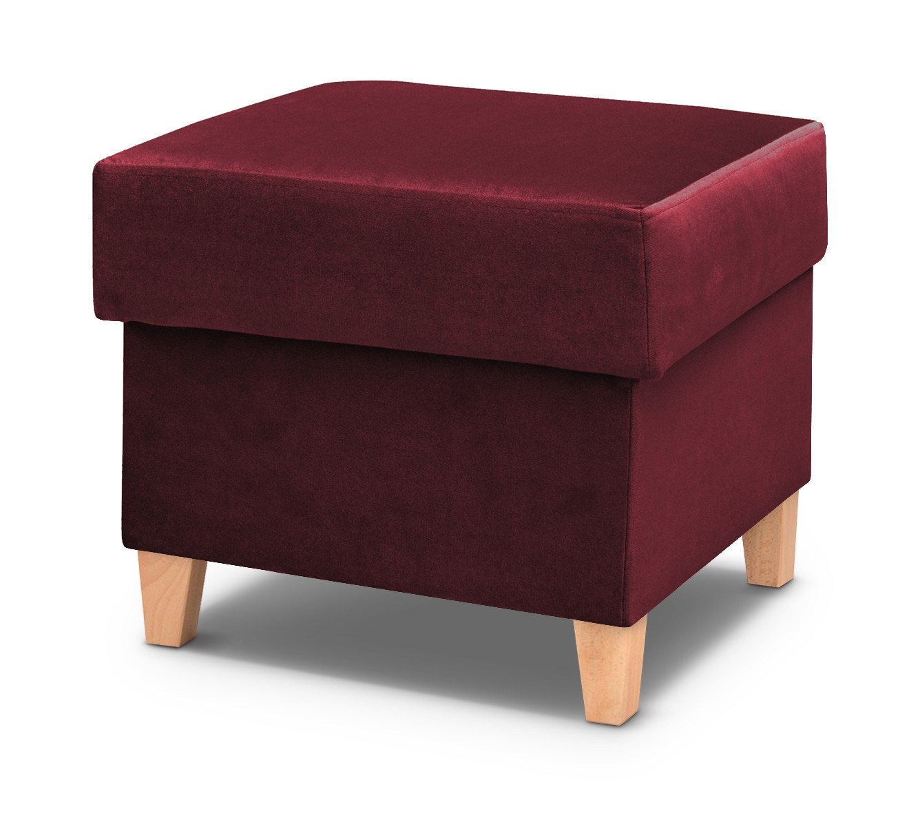 Beautysofa Hocker Moderner Hocker mit Tango-Behälter TANGO (B:50/H:45/T:50cm) von Beautysofa