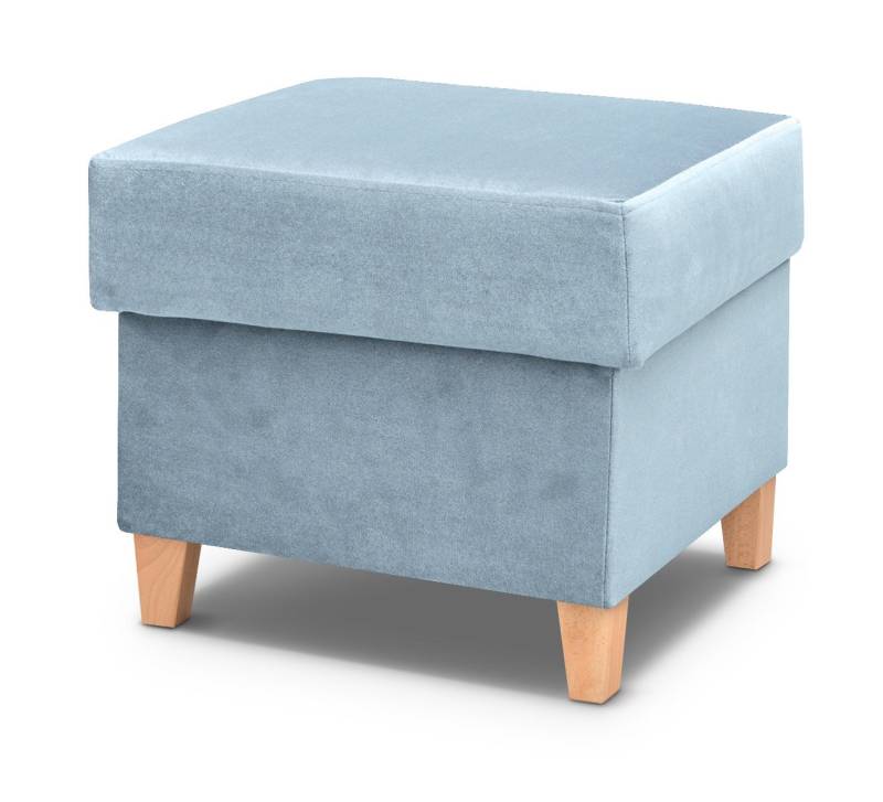 Beautysofa Hocker Moderner Hocker mit Tango-Behälter TANGO (B:50/H:45/T:50cm) von Beautysofa