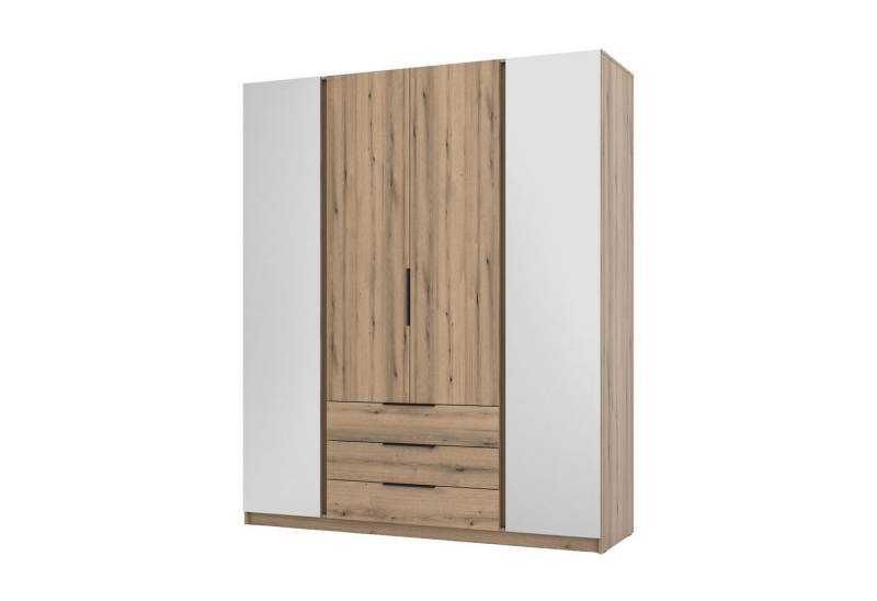 Beautysofa Kleiderschrank KAYA IX mit Spiegel und drei Schubladen von Beautysofa