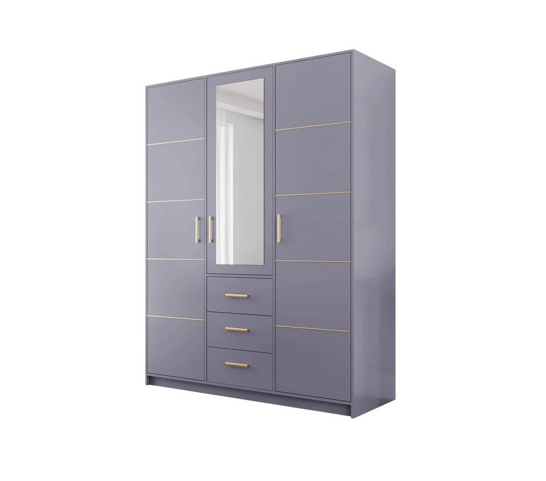 Beautysofa Kleiderschrank Kleiderschrank mit Spiegel BALID D3 Beautysofa Kleiderschrank Kleiderschrank mit Spiegel BALID D3 von Beautysofa