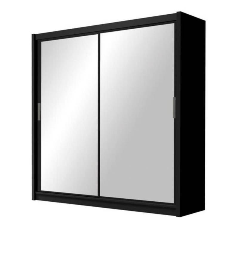 Beautysofa Kleiderschrank Modern Kleiderschrank mit Spiegel PARIS 160 cm von Beautysofa