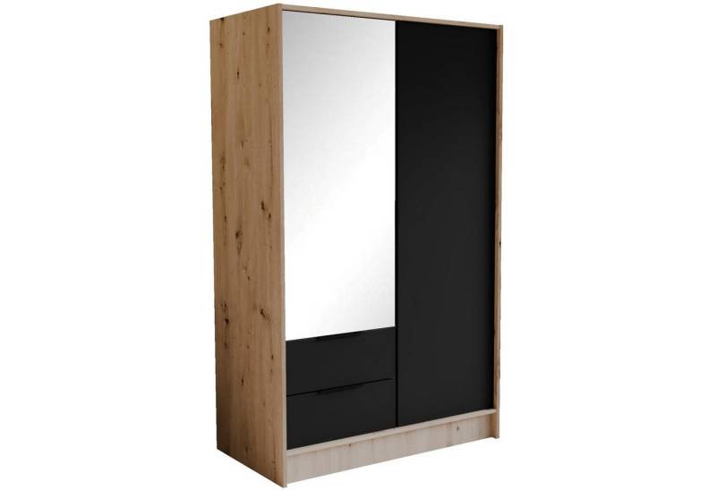 Beautysofa Kleiderschrank NIKO Breite: 100/150/200cm, mit oder ohne Spiegel, viele Farbvarianten von Beautysofa