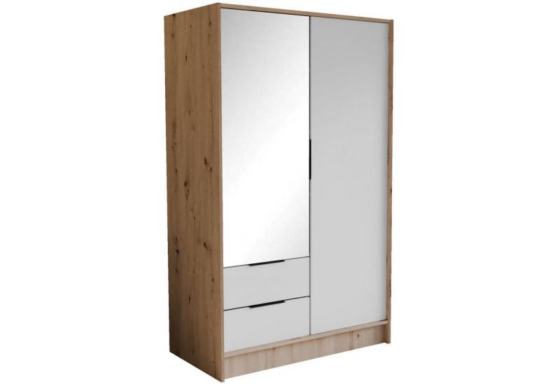 Beautysofa Kleiderschrank NIKO Breite: 100/150/200cm, mit oder ohne Spiegel, viele Farbvarianten von Beautysofa