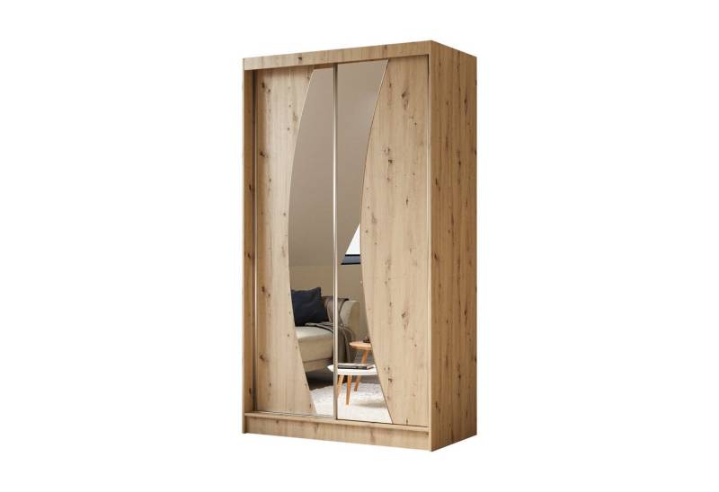 Beautysofa Kleiderschrank Vox mi Schiebtüren von Beautysofa
