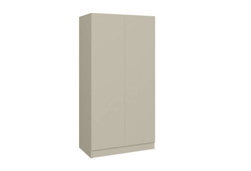 Beautysofa Kleiderschrank Zweitüriger mit Schiebetüren LOOK Erhältlich mit oder ohne Schubladen, Farbvarianten von Beautysofa