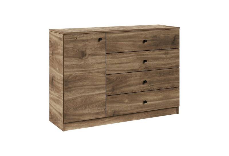 Beautysofa Kommode W3 (stilvoll Sideboard mit breite Schubladen), inklusive 4 Schubladen von Beautysofa