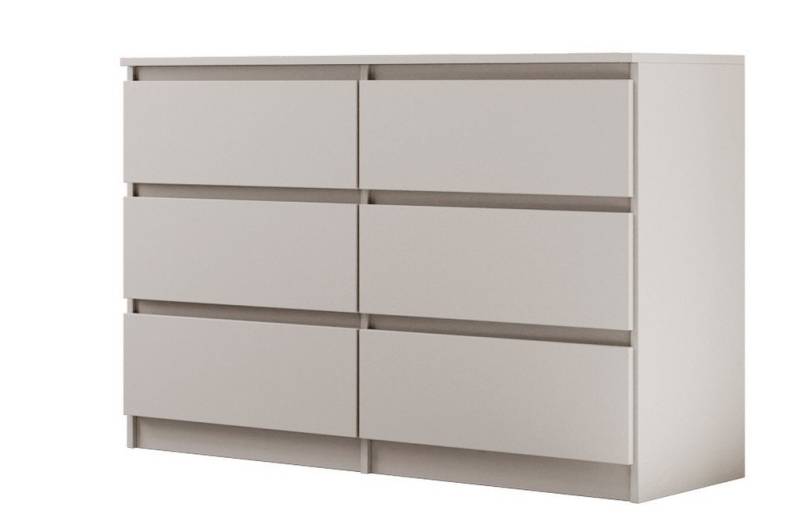 Beautysofa Kommode mit sechs Schubladen LEMON, Breite: 120cm oder 140cm, viele Farbvarianten, mit 6 Schubladen Beautysofa Kommode mit sechs Schubladen LEMON, Breite: 120cm oder 140cm, viele Farbvarianten, mit 6 Schubladen von Beautysofa