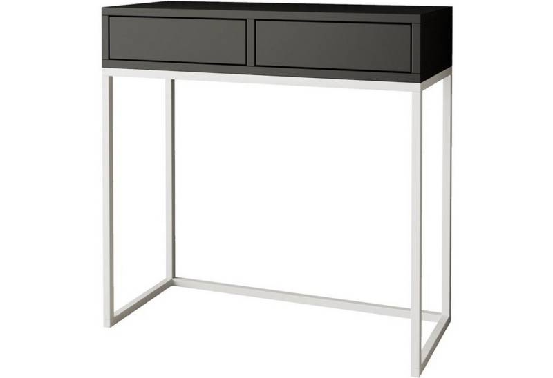 Beautysofa Konsolentisch LANGO (Breite: 80cm oder 100cm, viele Farbvarianten), auf Metallbeinen von Beautysofa