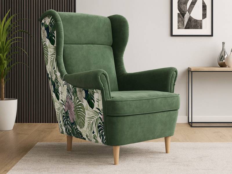 Beautysofa Ohrensessel Havana im skandinavischen Stil (hoher Rückenlehne & modernem Design), 4 trendige Farben zur Auswahl von Beautysofa