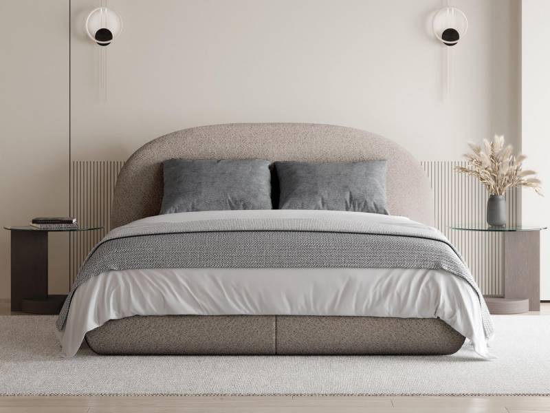 Beautysofa Polsterbett mit Bettkasten und Rahmen MOTTI, 140, 160 oder 180cm, mit oder ohne Matratze von Beautysofa