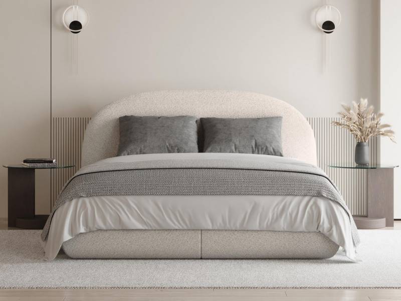 Beautysofa Polsterbett mit Bettkasten und Rahmen MOTTI, 140, 160 oder 180cm, mit oder ohne Matratze von Beautysofa