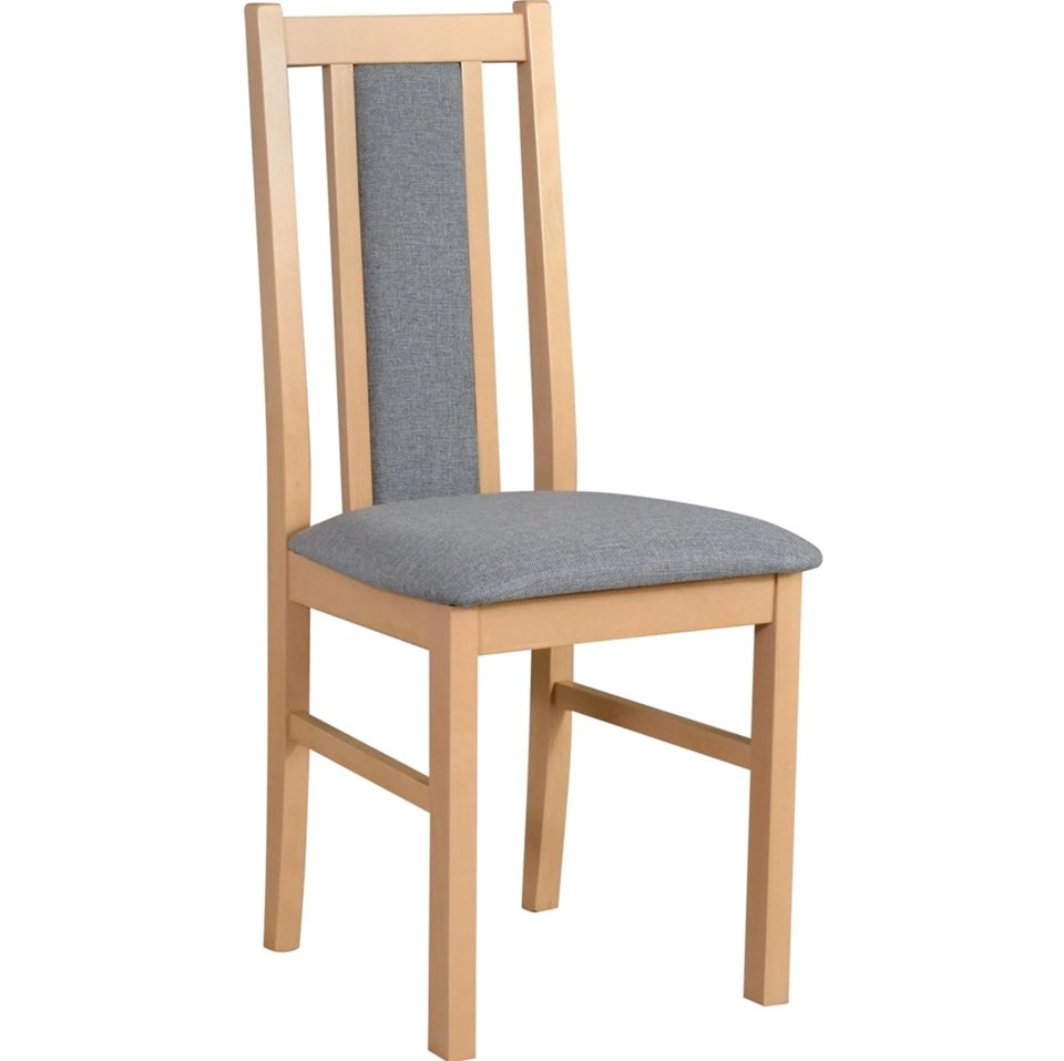 Beautysofa Polsterstuhl BOSS aus Holz mit gepolstertem Sitz (6 St) von Beautysofa