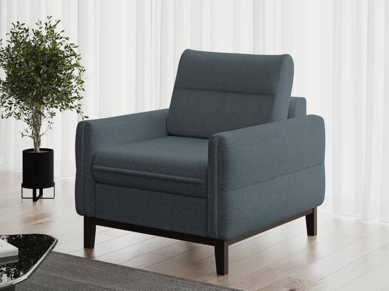 Beautysofa Relaxsessel Belweder (Wohnzimmersessel aus Velours, 94 x 95 x 94 (B x H x T), Velourstoff), Polstersessel im skandinavischen Stil von Beautysofa