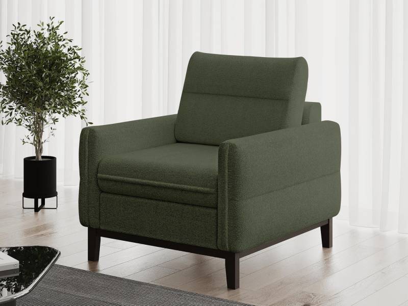 Beautysofa Relaxsessel Belweder (Wohnzimmersessel aus Velours, 94 x 95 x 94 (B x H x T), Velourstoff), Polstersessel im skandinavischen Stil von Beautysofa