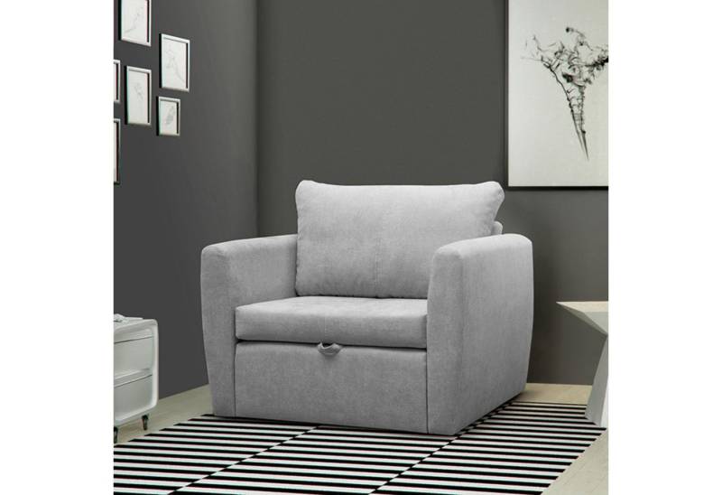 Beautysofa Relaxsessel Kamel (Modern 1-Sitzer Sofa, Wohnzimmersessel), mit Schlaffunktion von Beautysofa