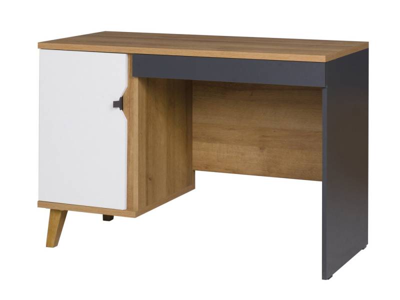 Beautysofa Schreibtisch MORENO mit 1 Tür und Einlegeboden (ideal für Jugendzimmer), Breite 110 cm von Beautysofa