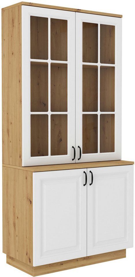 Beautysofa Sideboard FLAWIA, Kommode+Vitryne, Breite: 100cm oder 150cm, Front: Weiß oder Graphit Beautysofa Sideboard FLAWIA, Kommode+Vitryne, Breite: 100cm oder 150cm, Front: Weiß oder Graphit von Beautysofa