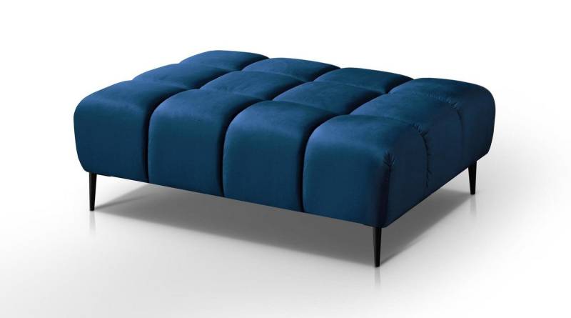 Beautysofa Sitzhocker Vanessa (XXL Format, im modernes Design), Steppungen in der Sitzfläche, 131x97 cm von Beautysofa