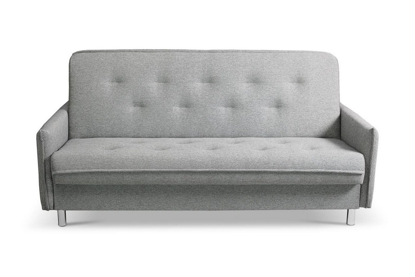 Beautysofa Sofa LORETTO, mit Bettkasten und Bettfunktion, Polstergarnitur, Polstersofa von Beautysofa