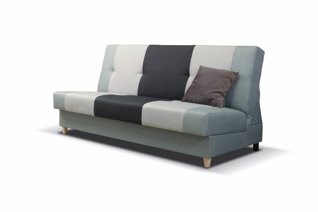 Beautysofa Sofa Schlafsofa mit Bettkasten, mit Wellenfedern TWISTER für Wohnzimmer von Beautysofa