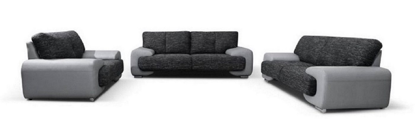 Beautysofa Sofa Sofa Margo Möbelset 3-Sitzer Sofa 2-Sitzer Sofa Sessel von Beautysofa