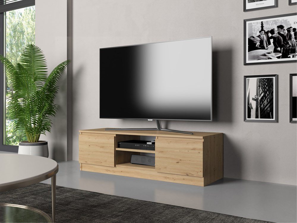 Beautysofa TV-Schrank Moderner, stilvoller, eleganter Fernsehschrank MALMO (B:120/H:36/T:40cm) von Beautysofa