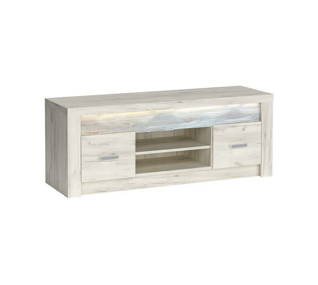 Beautysofa TV-Schrank POLIS I-9 TV-Lowboard mit LED Metallgriffen mit Stauraum & Soft-Close Türen Beautysofa TV-Schrank POLIS I-9 TV-Lowboard mit LED Metallgriffen mit Stauraum & Soft-Close Türen von Beautysofa