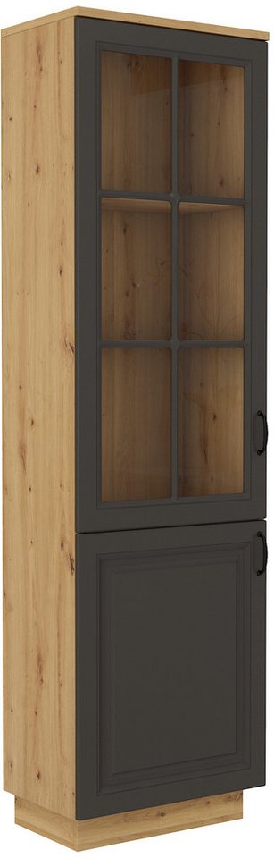 Beautysofa Vitrine FLAWIA mit Schubladen oder Einlegeböden, Frontfarbe: Weiß oder Graphit Beautysofa Vitrine FLAWIA mit Schubladen oder Einlegeböden, Frontfarbe: Weiß oder Graphit von Beautysofa