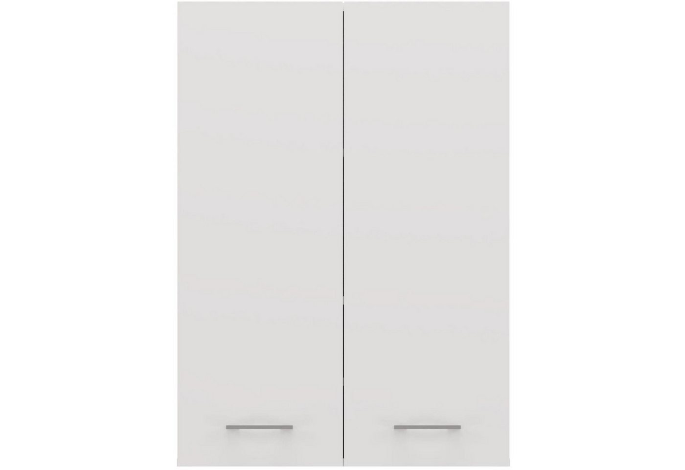 Beautysofa Wandhängeschrank Ivy MINI DD, 64 cm breit Badezimmerschrank, 2-türig Badschrank, inkl. 2 Drehtüren, mit 4 Fächer von Beautysofa