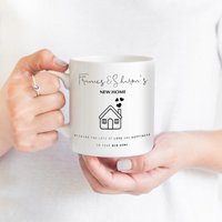 Hausbesitzer Tasse | Housewarming Geschenk Personalisiert Neues Haus Neue Benutzerdefinierte Einweihungsparty Geschenkideen von BeaverFunPartyDecor