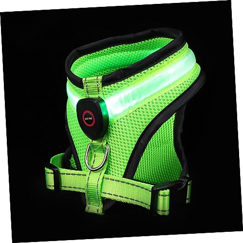 Beavorty Led-Geschirr Für Hunde Leuchtende Hundewarnweste Atmungsaktive Haustierweste Einfach Zu Tragende Sommerweste Wiederverwendbare Hundekleidung Mit USB-ladefunktion Für Nachteinsatz Beavorty Led-Geschirr Für Hunde Leuchtende Hundewarnweste Atmungsaktive Haustierweste Einfach Zu Tragende Sommerweste Wiederverwendbare Hundekleidung Mit USB-ladefunktion Für Nachteinsatz von Beavorty